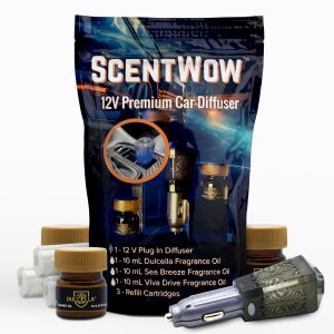 The ScentWow® 12 Volt Aromatherapy Diffuser for Car, Truck, or SUV